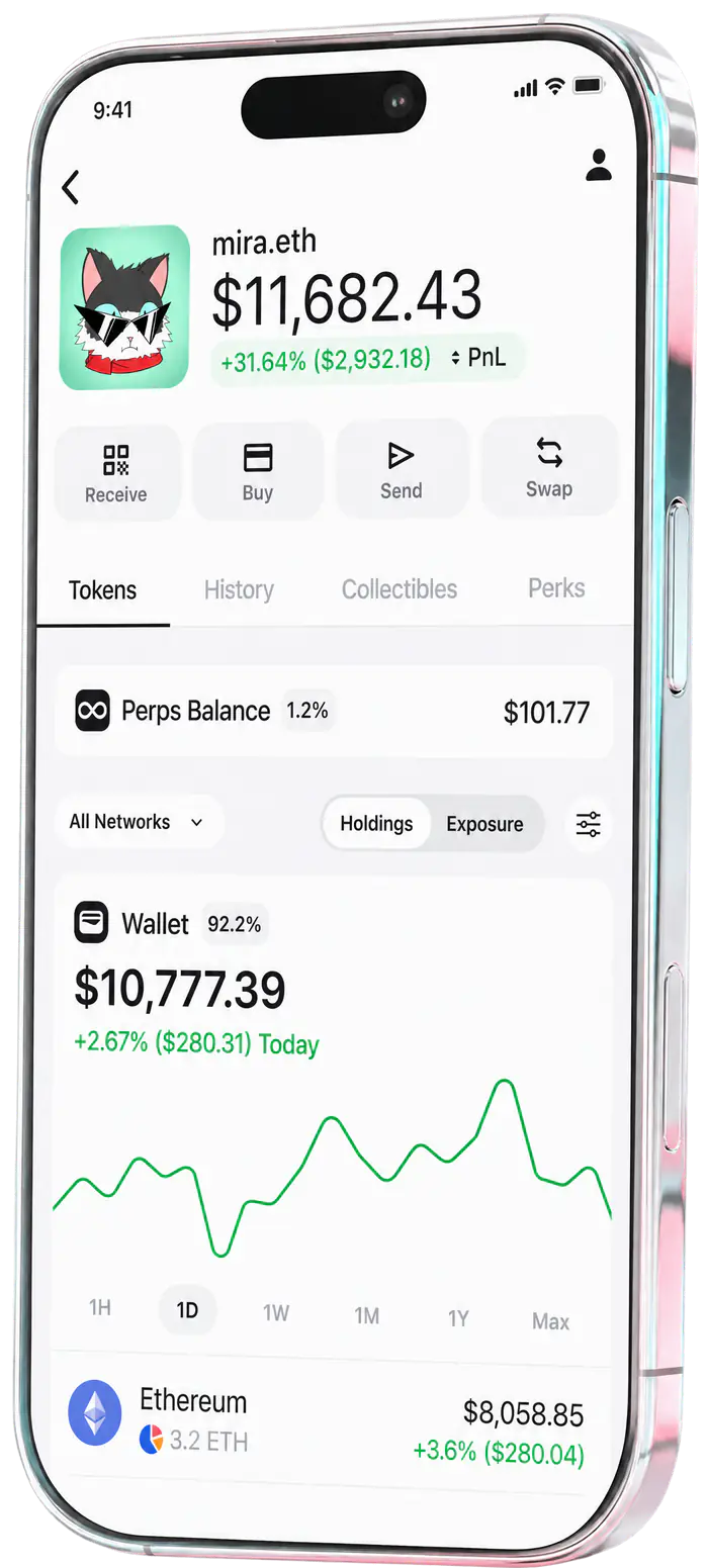 Zerion wallet — portfolio