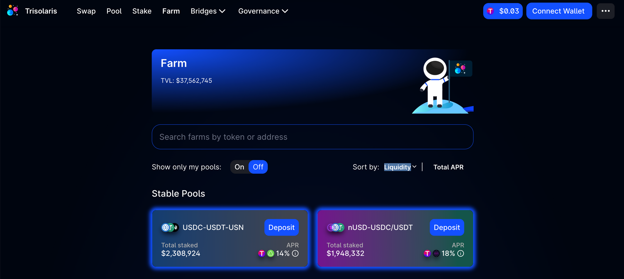 Farms on Trisolaris