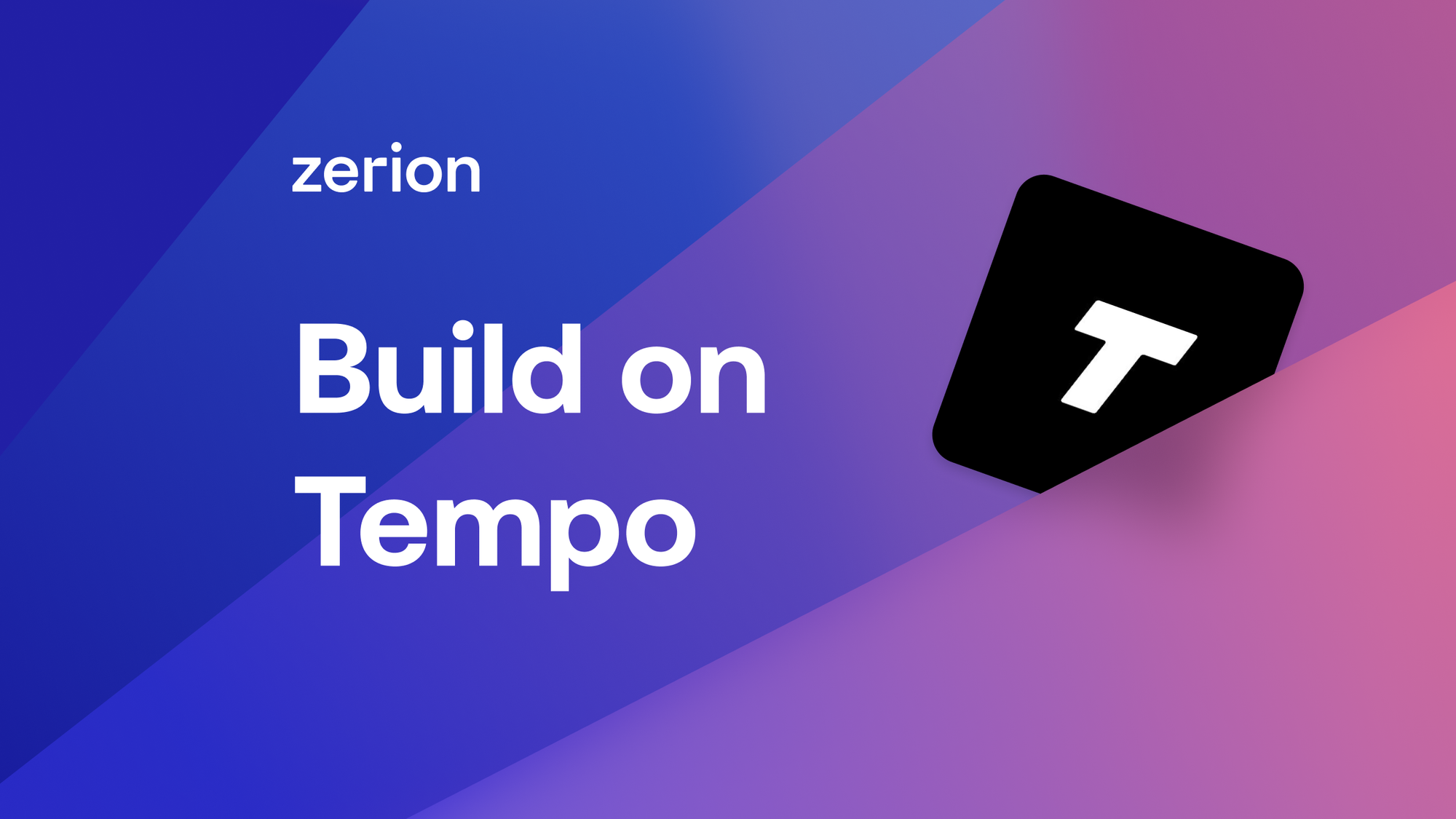 Zerion Supports Tempo: The Payment-First Blockchain
