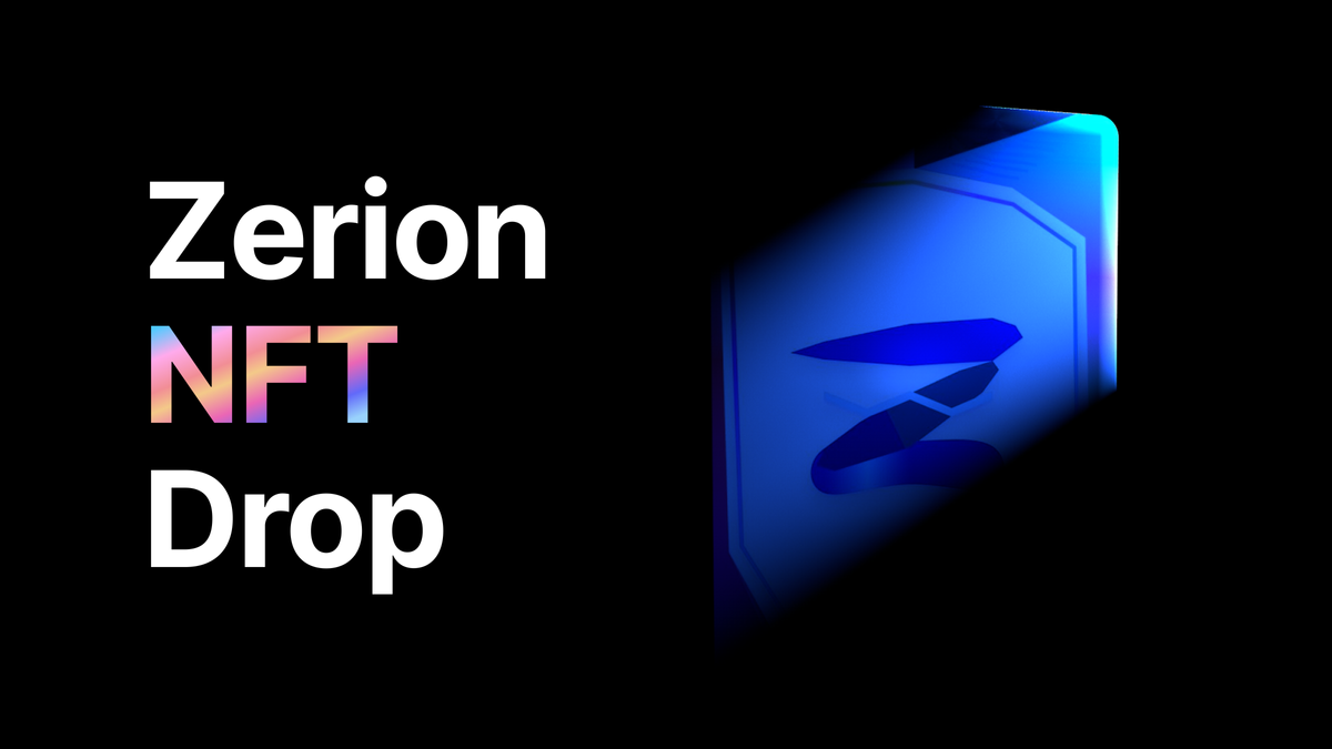 NFTs are live on Zerion — with a surprise!