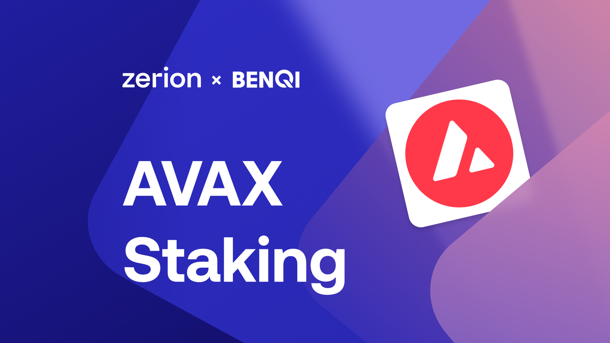 How to Stake AVAX with BENQI and Zerion