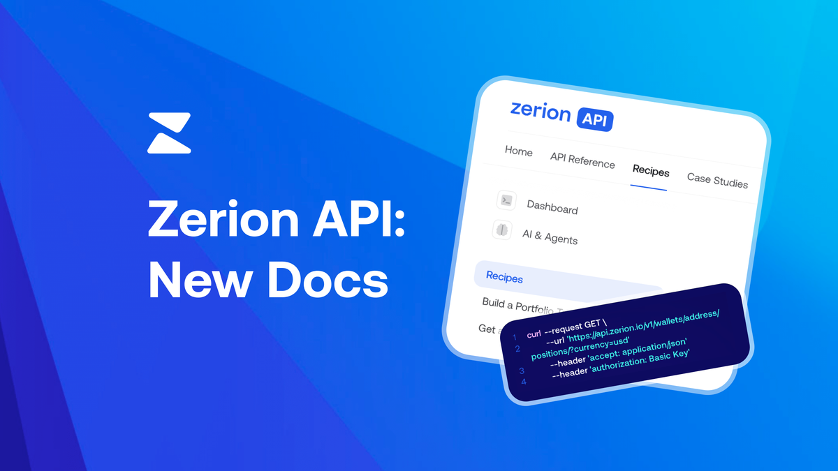 Zerion API new documentation