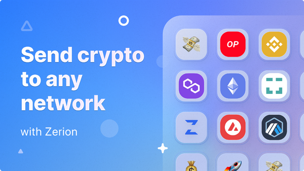 Bridge crypto to any network with Zerion