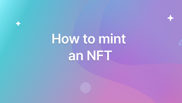 How to mint an NFT - Beginner's Guide - Zerion