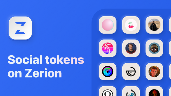 Discover Social Tokens on Zerion