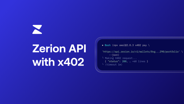 Zerion API with x402